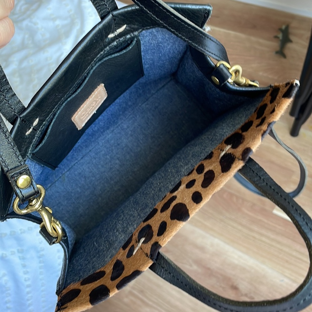 Clare V Simple Tote Leopard - Picture 3 of 8